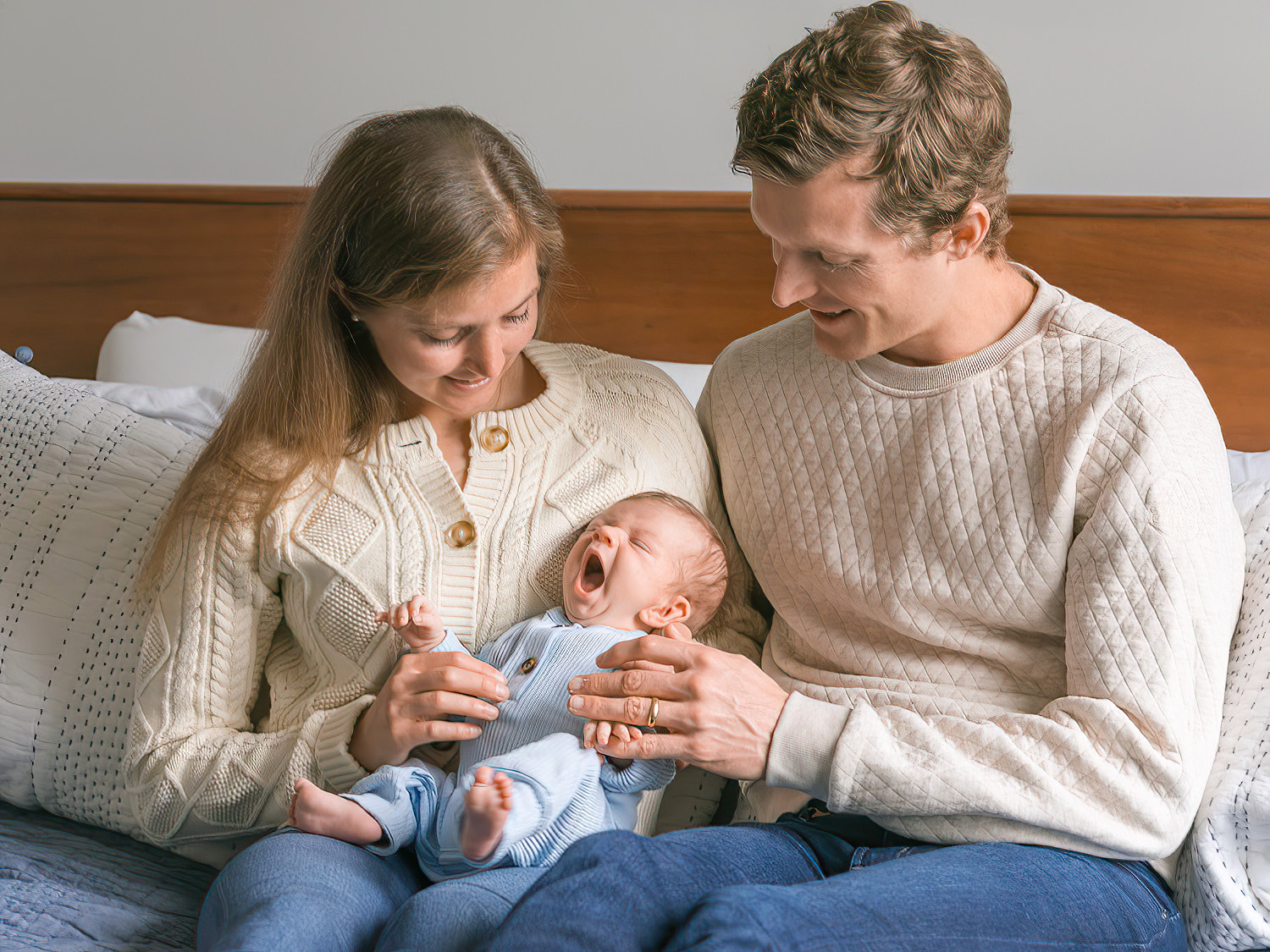 Marina District San Francisco newborn photography natural light