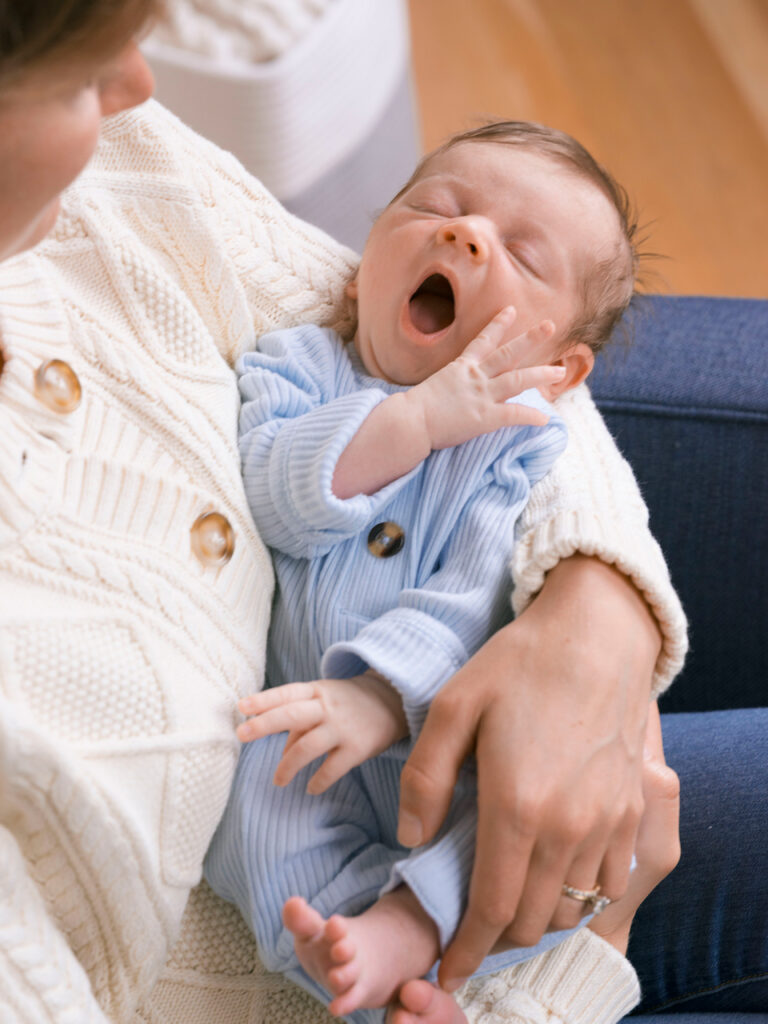 Natural light newborn photography Marina San Francisco